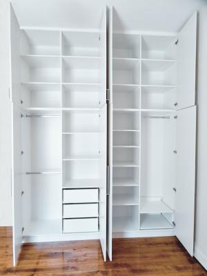 Custom Made Wardrobe with drawers and clothes rails